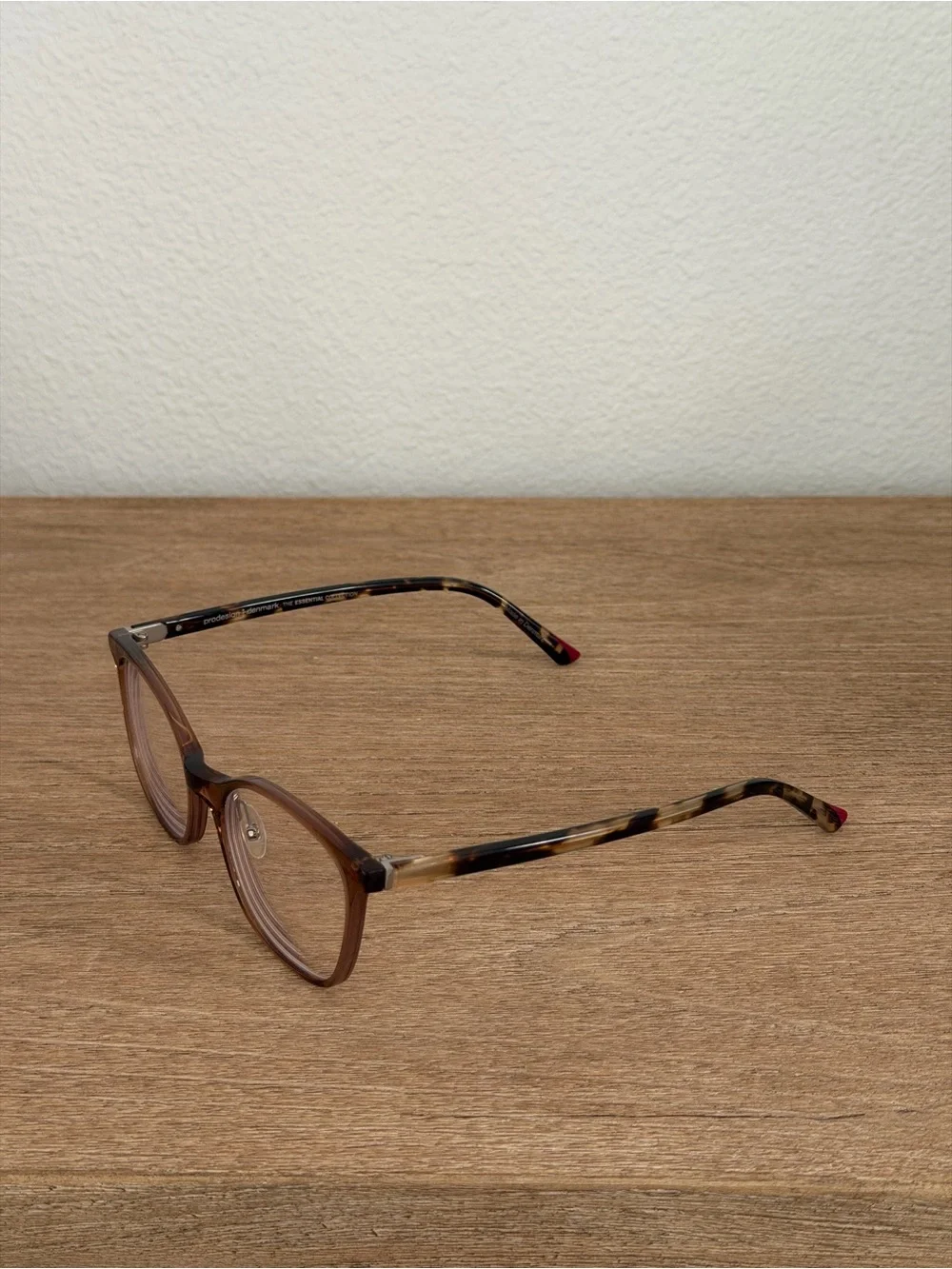 Women's Brown Gradient Rectangular Optical Glasses
